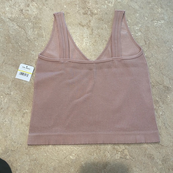 Free people solid rib brami. Ballet pink.Sz m/lNWT